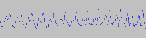 Violin sound wave